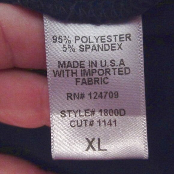 IC by Connie K Slinky Knit Dress Size XL Pockets Embellished LBD Asymmetrical - Picture 11 of 11